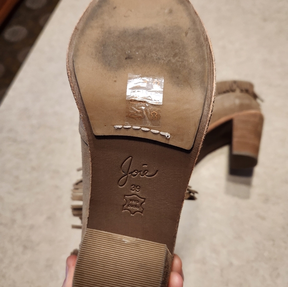 JOIE Loren Fringe Ankle Booties - Picture 4 of 11